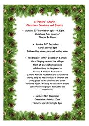 Church Christmas Dates